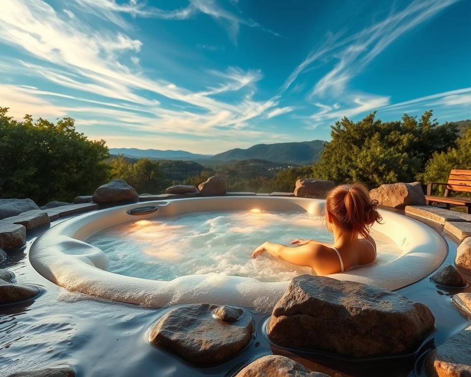 Hot Tub Hydrotherapie Massage