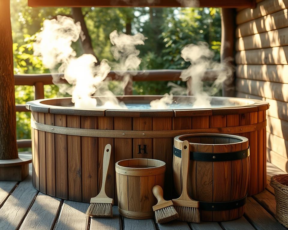Hot Tub Wartung Holz-Whirlpool