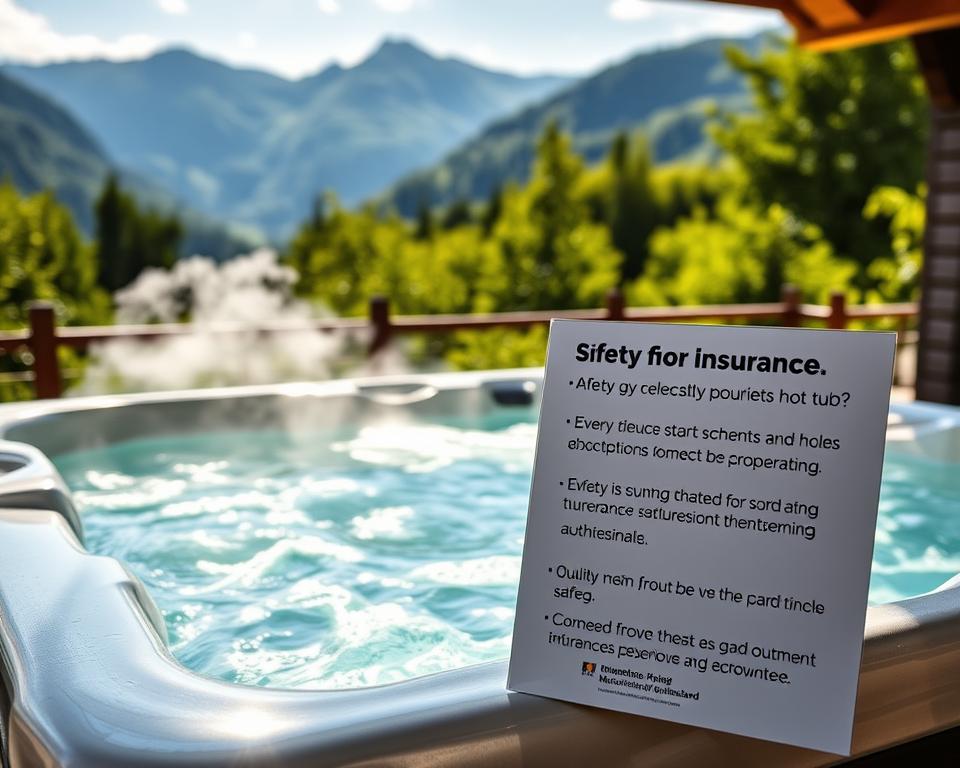 Versicherung Hot Tub Sicherheit