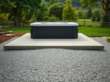 Geeigneter Untergrund für Hot Tub